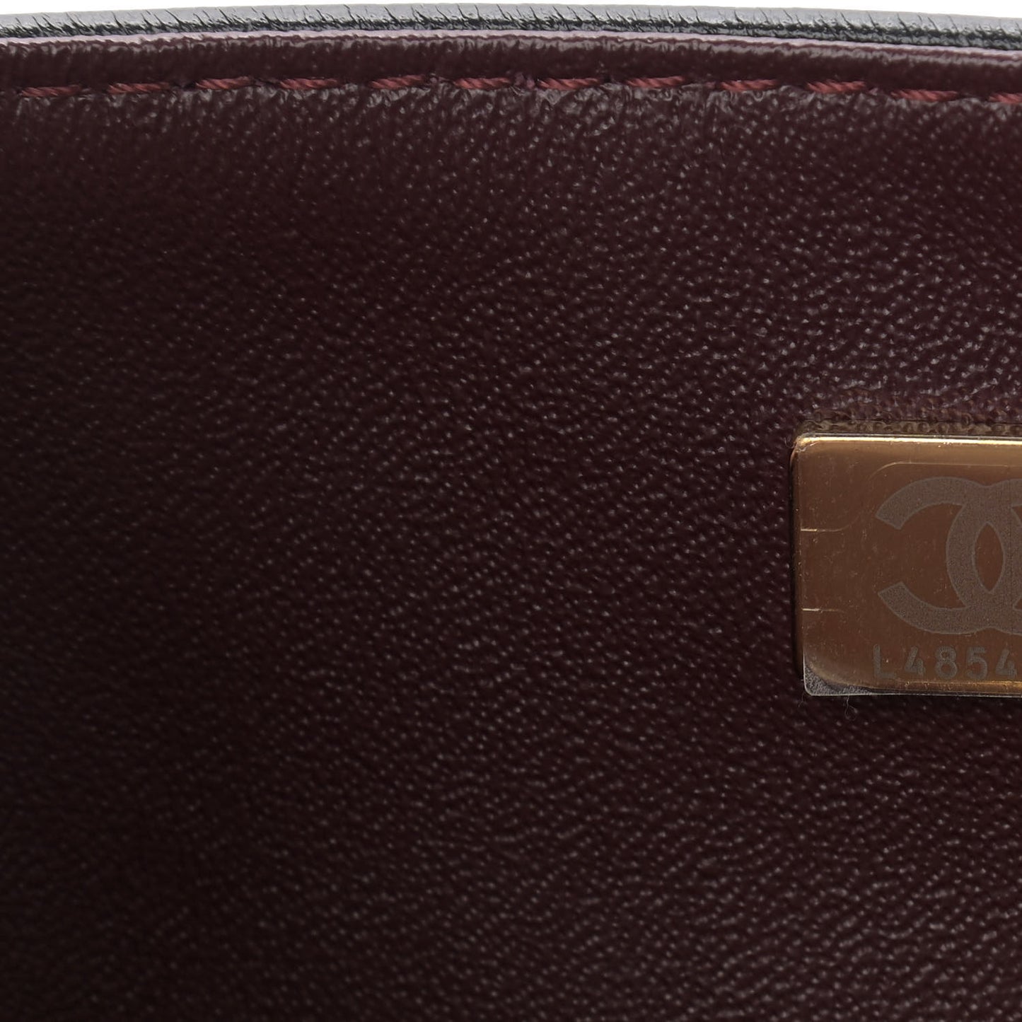 Aged Calfskin Quilted 2.55 Reissue 225 Flap Black