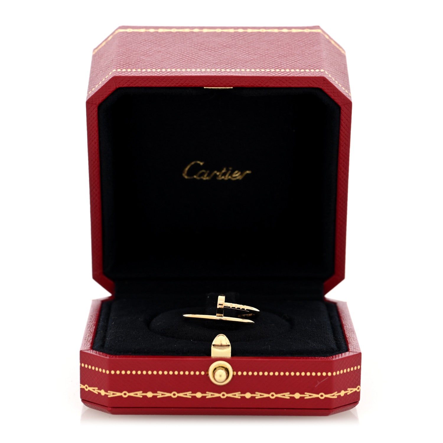 Cartier 18K Yellow Gold Small Juste Un Clou Ring 54 7 6 of 6