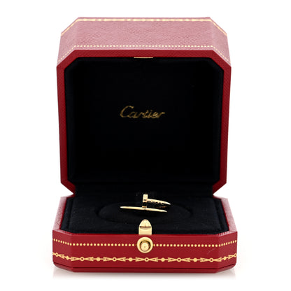 Cartier 18K Yellow Gold Small Juste Un Clou Ring 54 7 6 of 6
