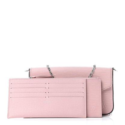 Louis Vuitton Epi Pochette Felicie Rose Ballerine 2 of 5