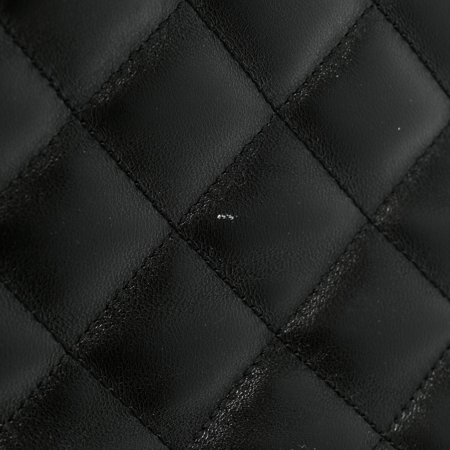 Lambskin Quilted Maxi Icare Shopping Tote Black