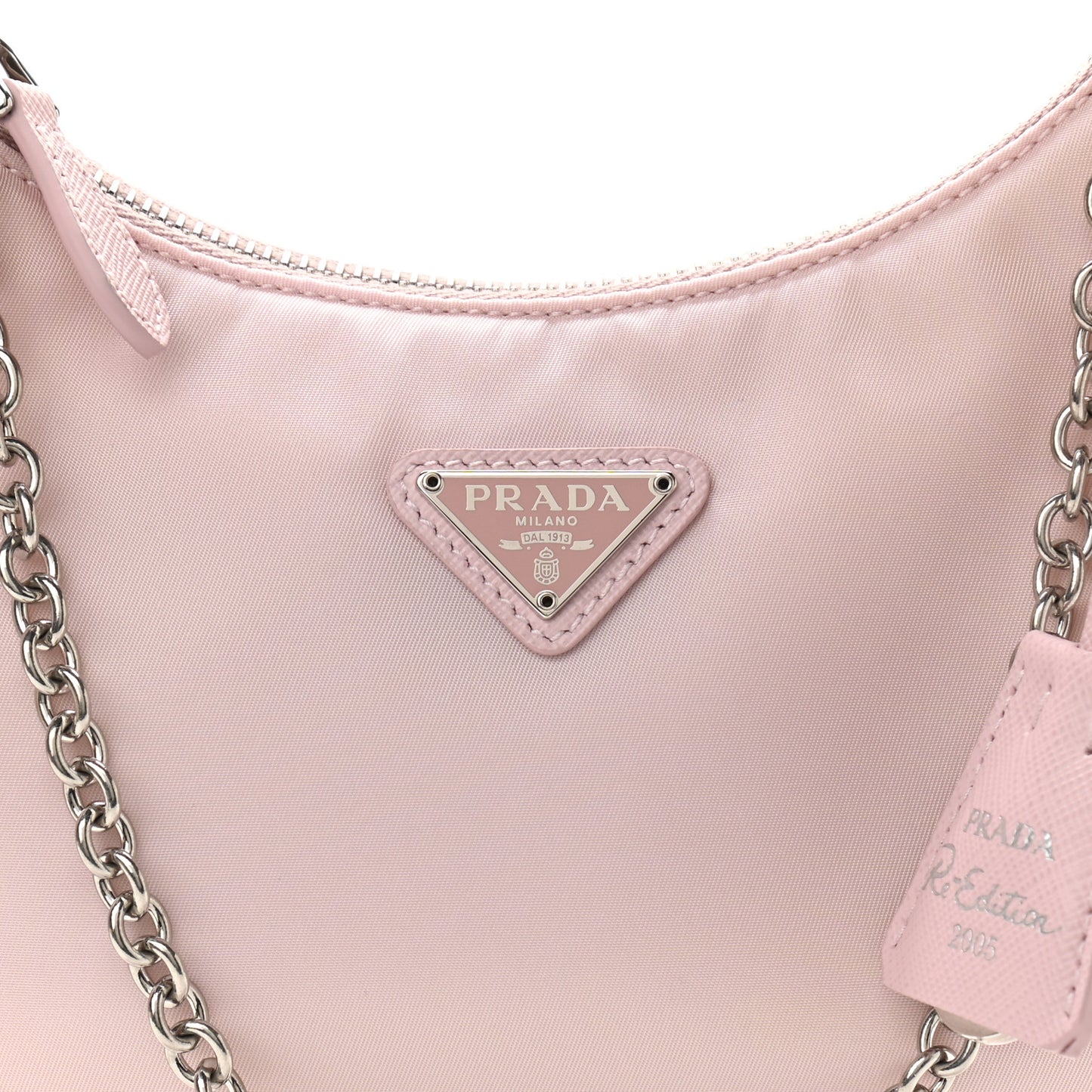 Nylon Re-Edition 2005 Shoulder Bag Alabastro