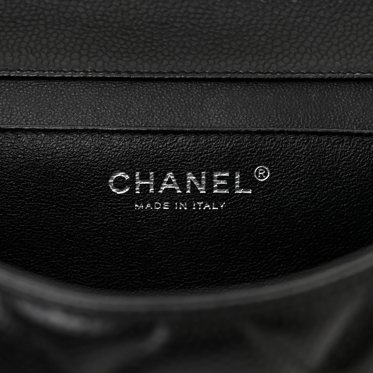 Chanel Caviar Quilted Clutch With Chain Flap Black 5 of 10