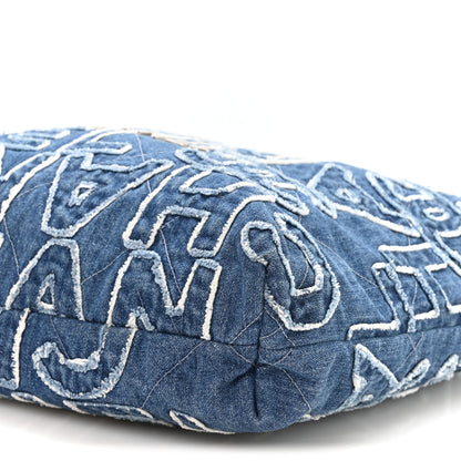 Chanel Denim Patchwork Logo Chanel 22 Blue 10 of 10