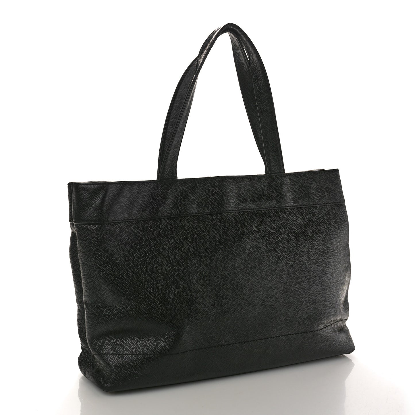 Caviar CC Timeless Shoulder Bag Black