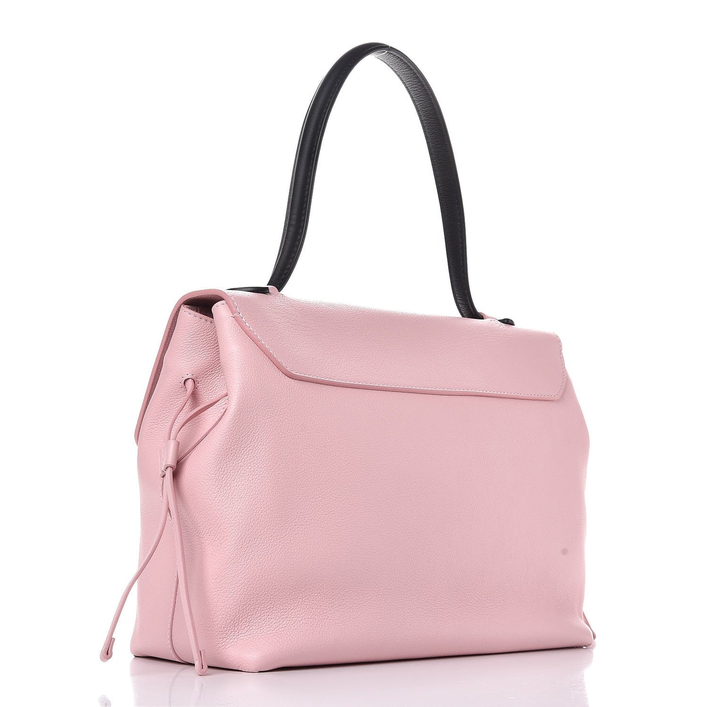 Calfskin Snakeskin Lockme MM Rose Ballerine