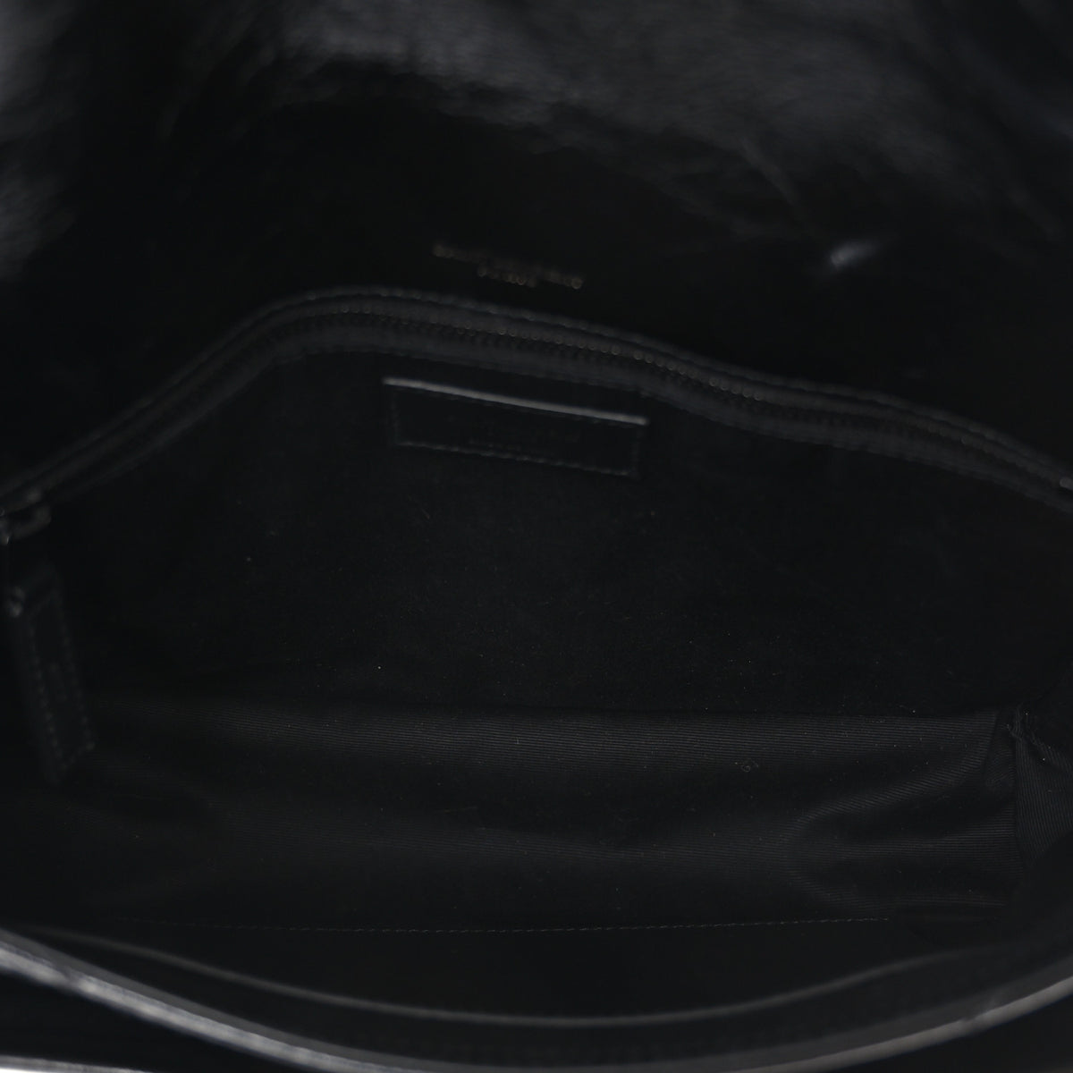 Saint Laurent Crinkled Calfskin Matelasse Monogram Medium Niki Chain Satchel Black 4 of 10