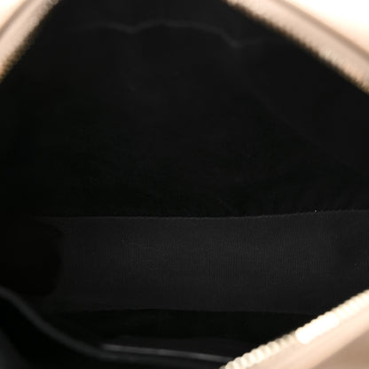 Saint Laurent Calfskin Matelasse Monogram Lou Camera Bag Dark Beige 5 of 10