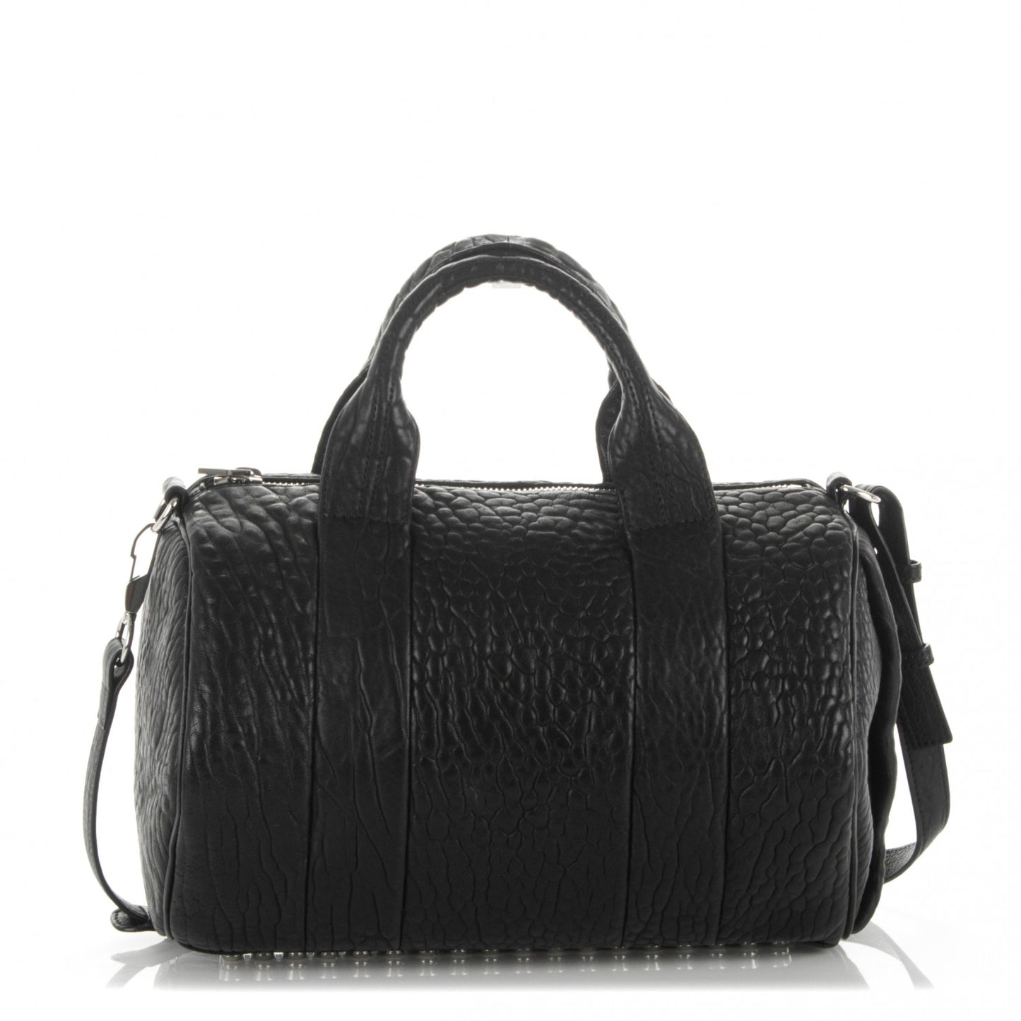 Pebbled Lambskin Rocco Black