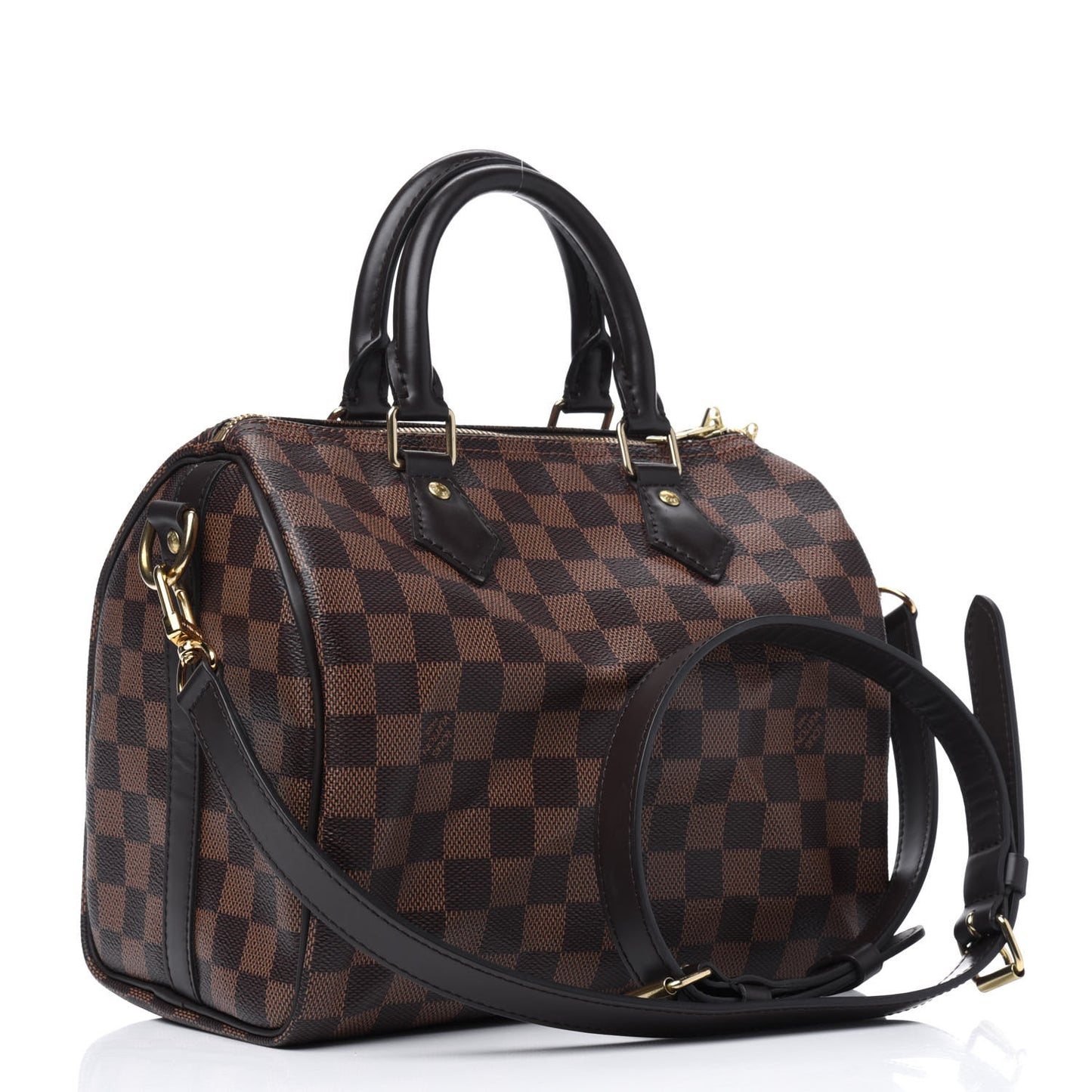 Damier Ebene Speedy Bandouliere 25