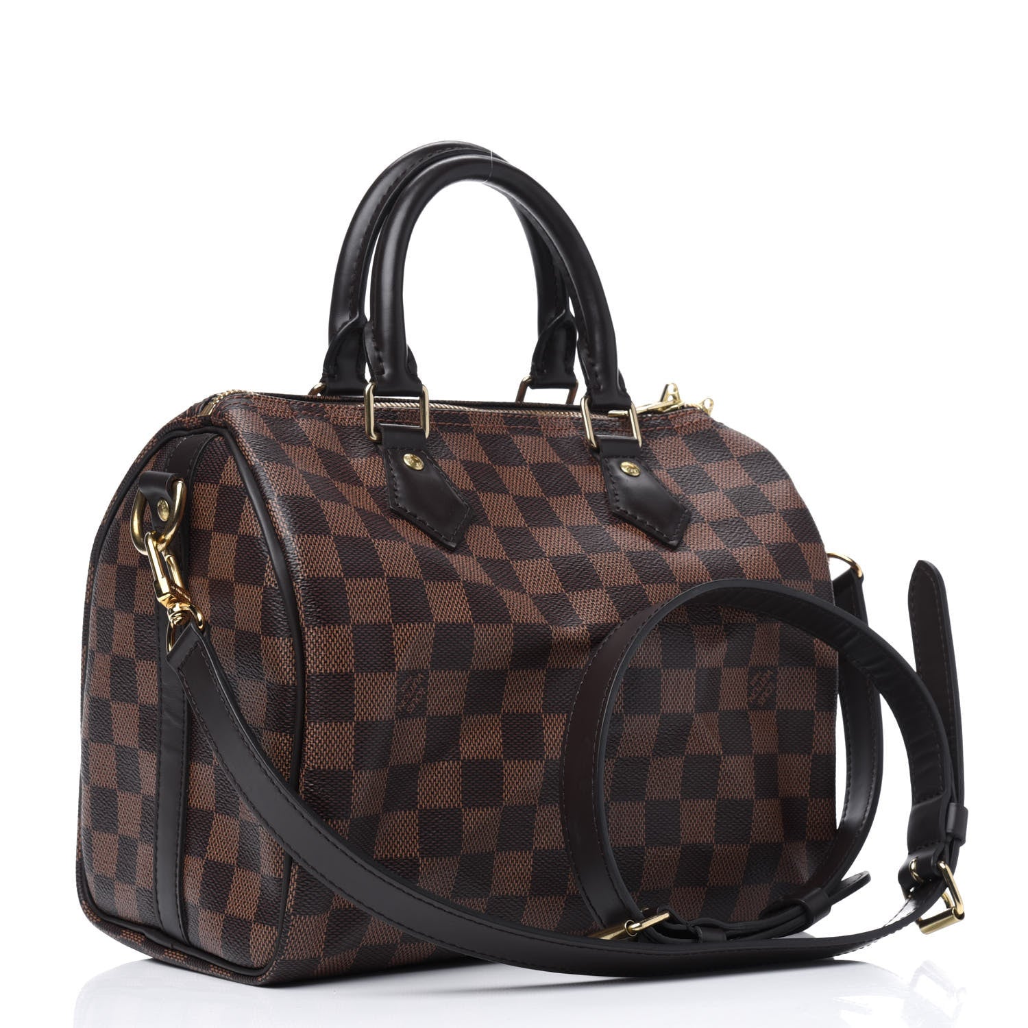 Louis Vuitton Damier Ebene Speedy Bandouliere 25 2 of 3