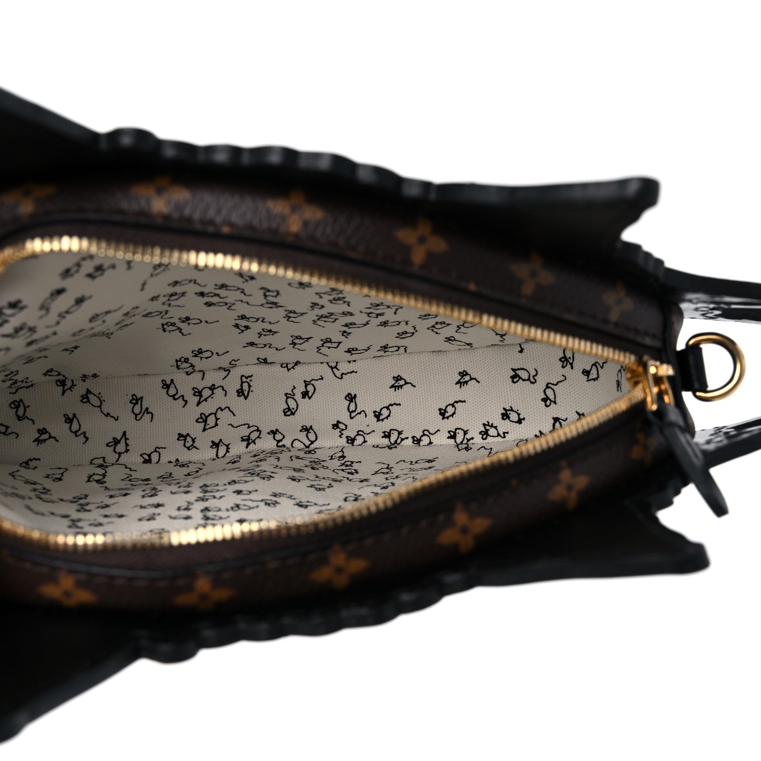 Louis Vuitton LOUIS VUITTON Epi Grace Coddington Catogram Chain Pochette Black 5 of 9