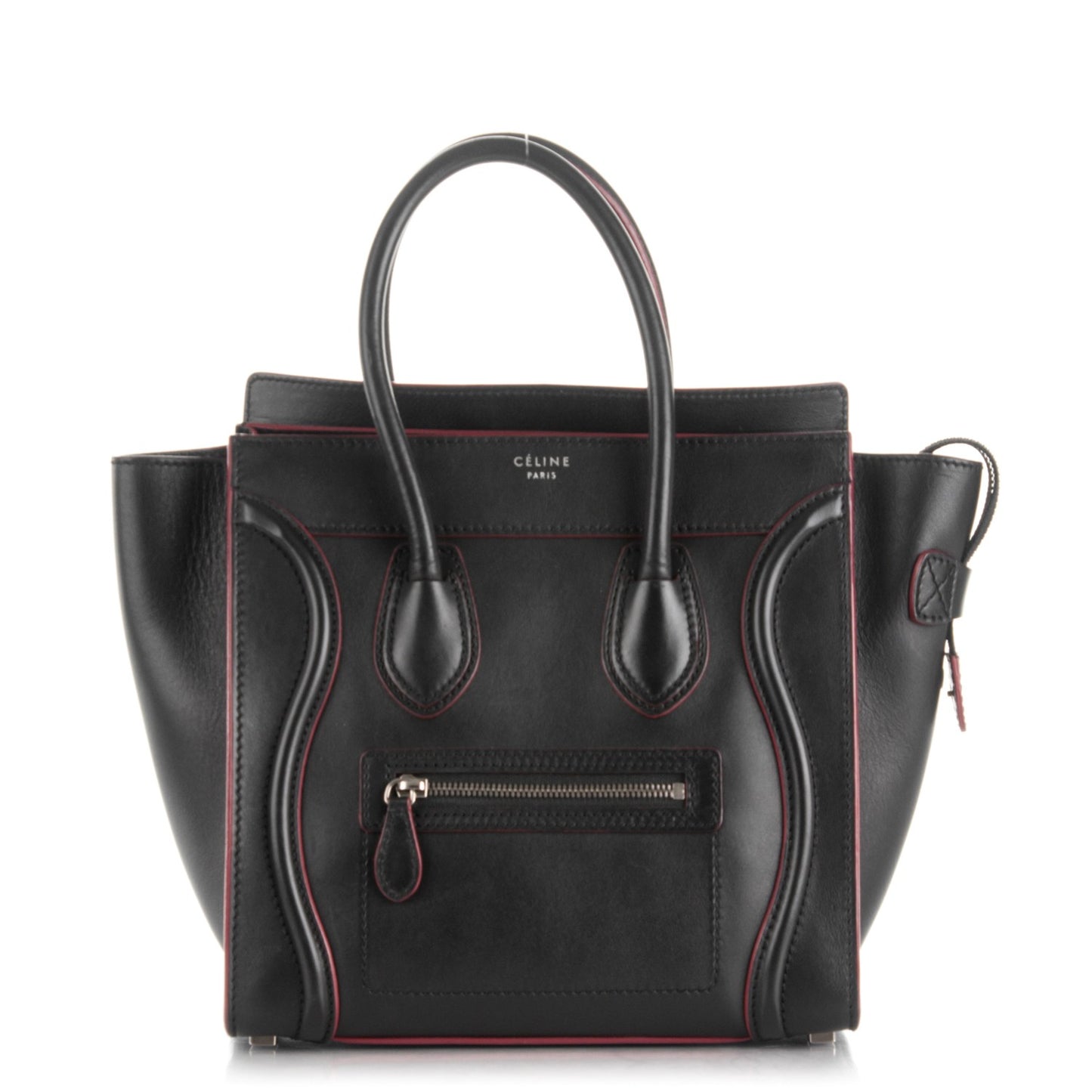 Smooth Calfskin Micro Luggage Black