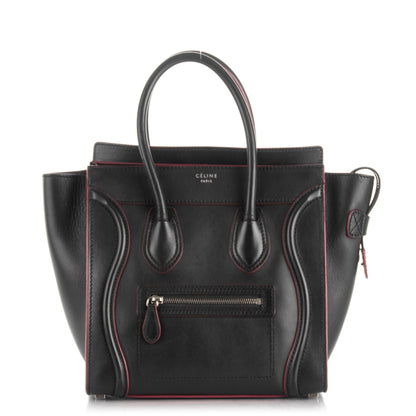 Celine Smooth Calfskin Micro Luggage Black 1 of 7