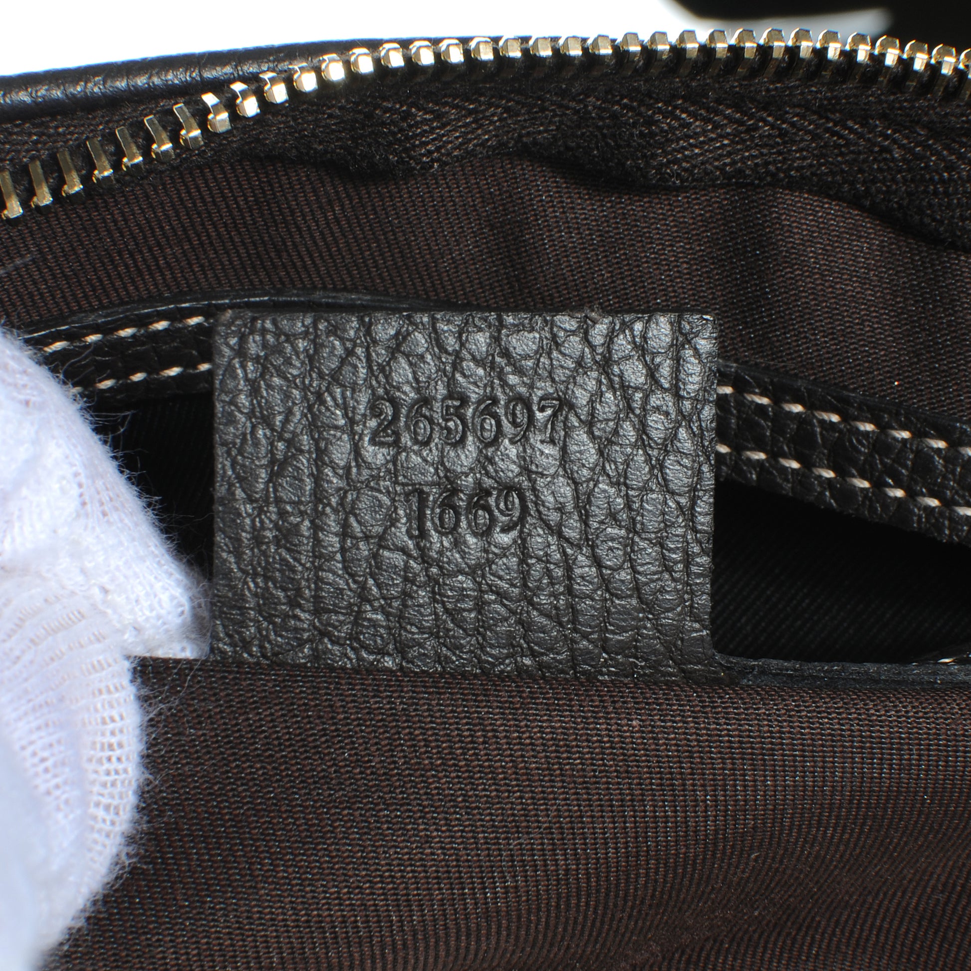 Gucci Crystal Monogram Joy Medium Boston 7 of 9
