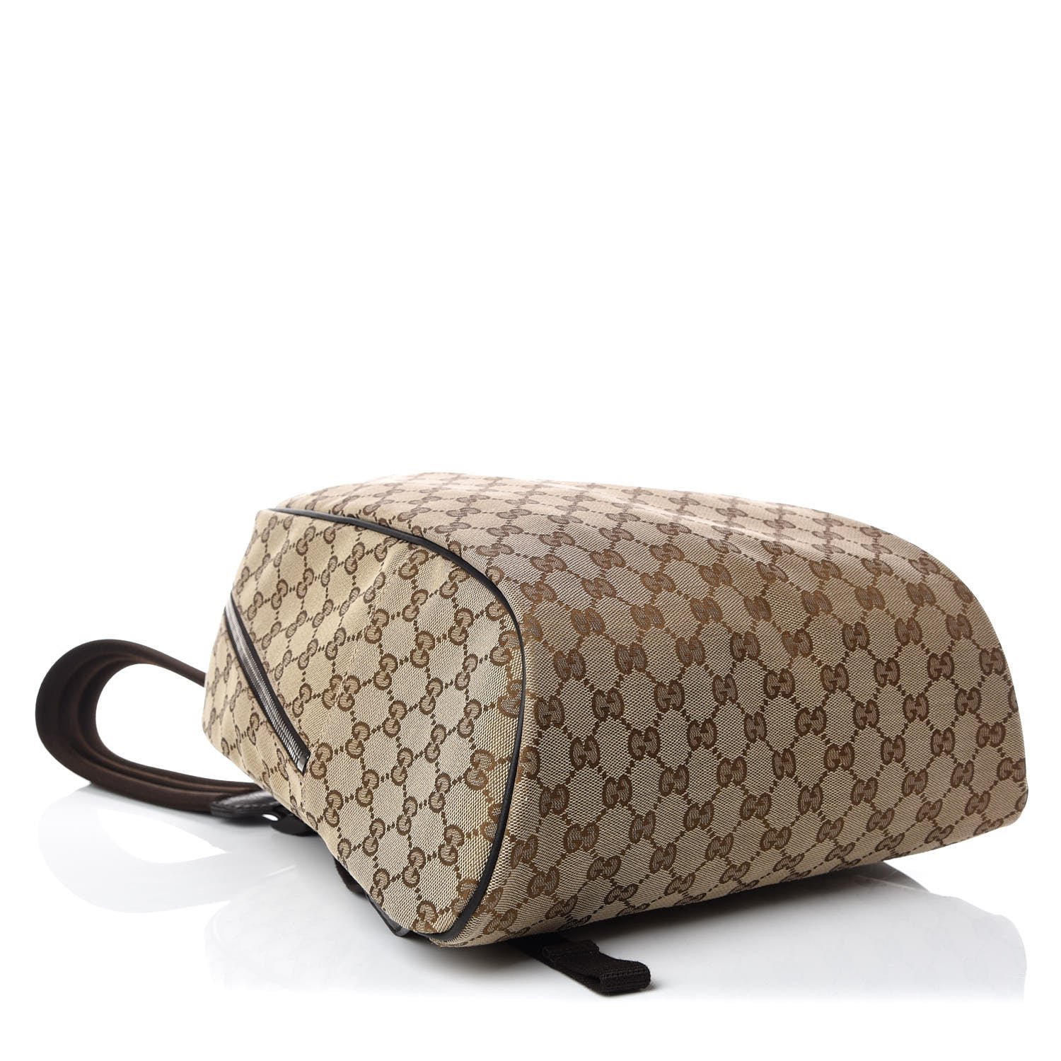 Gucci Monogram Travel Backpack Dark Brown 4 of 9