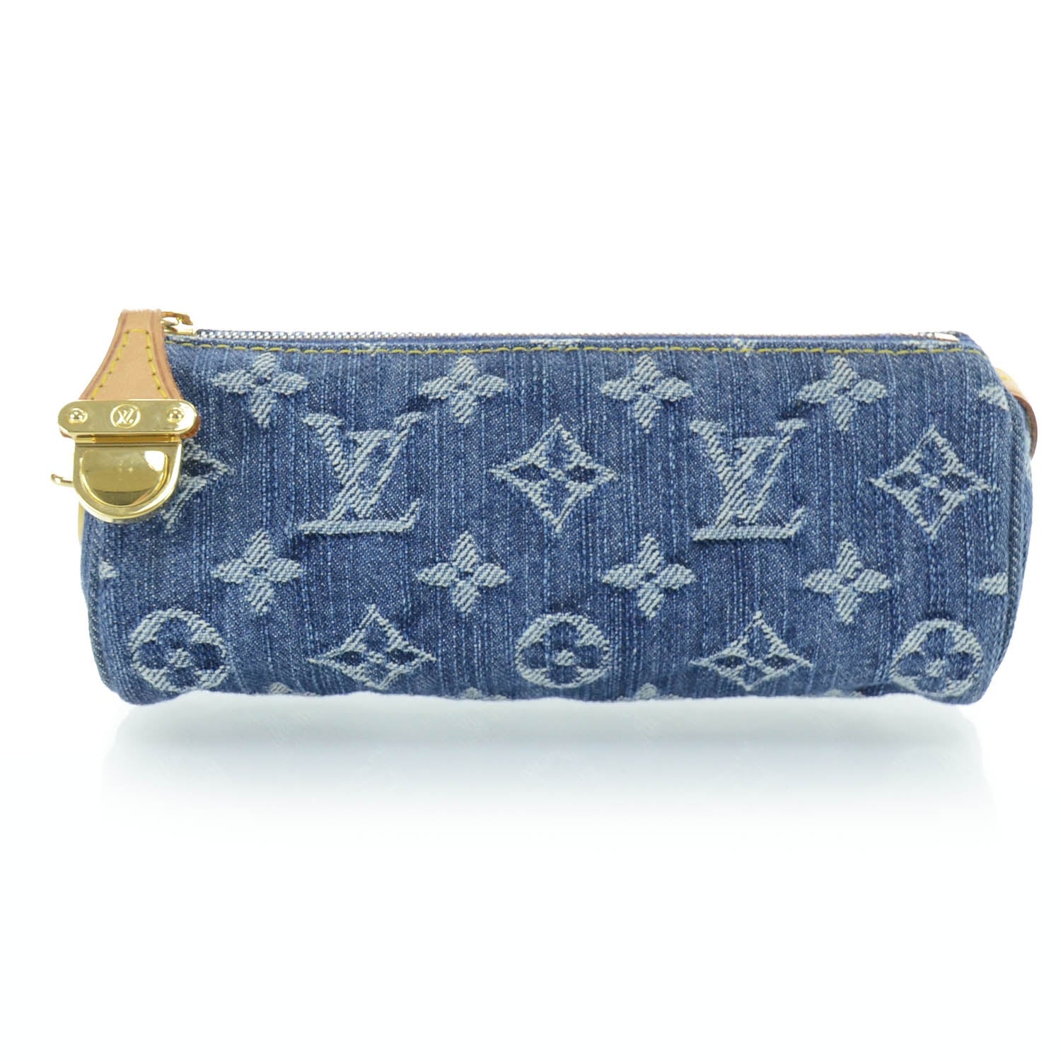 Louis Vuitton Denim Speedy GM Pochette Case 1 of 6