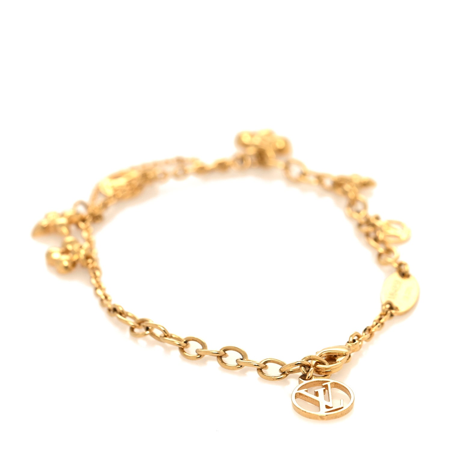 Louis Vuitton Metal Monogram Blooming Supple Bracelet 3 of 6