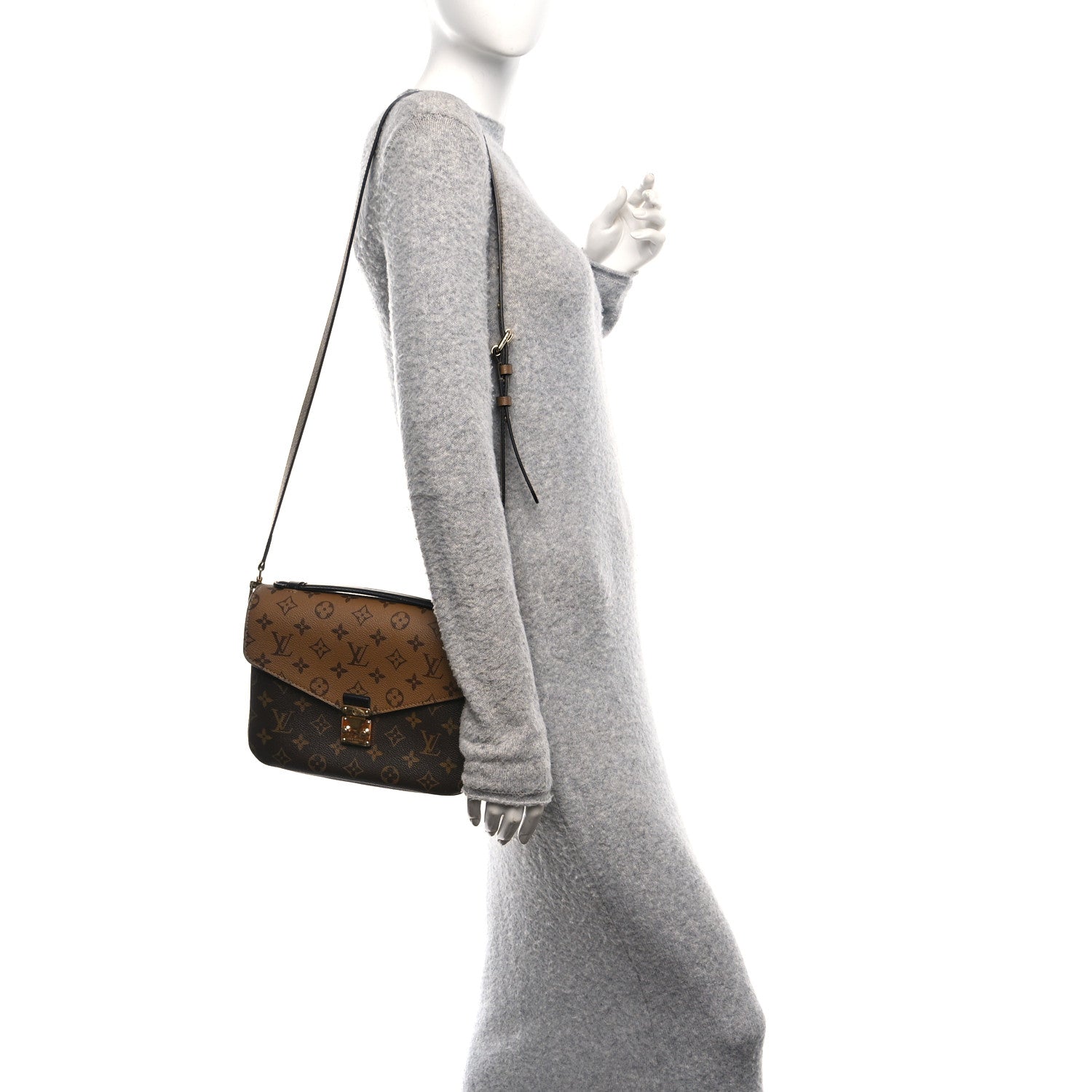 Louis Vuitton Reverse Monogram Pochette Metis 2 of 12