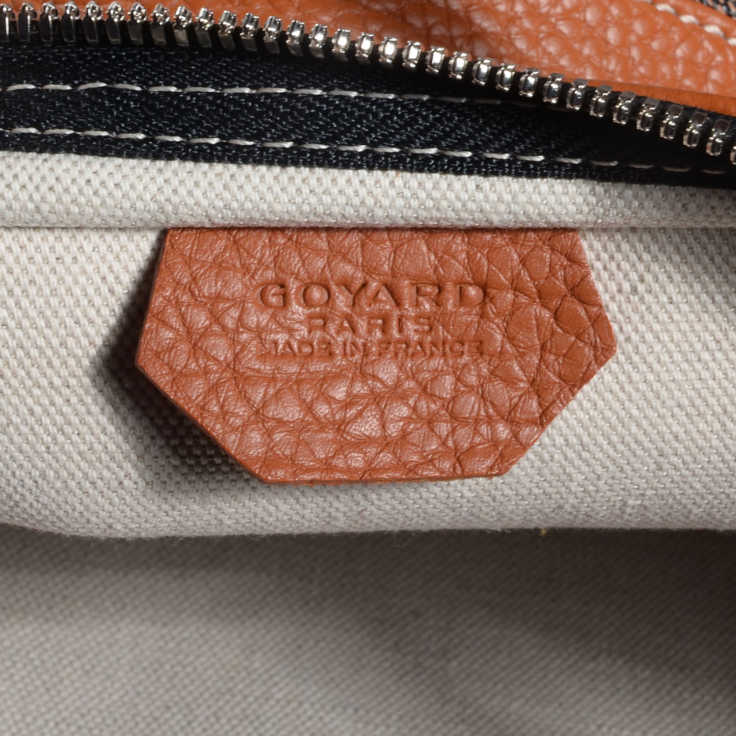 Goyard Goyardine Grenadines Black Gold 6 of 8