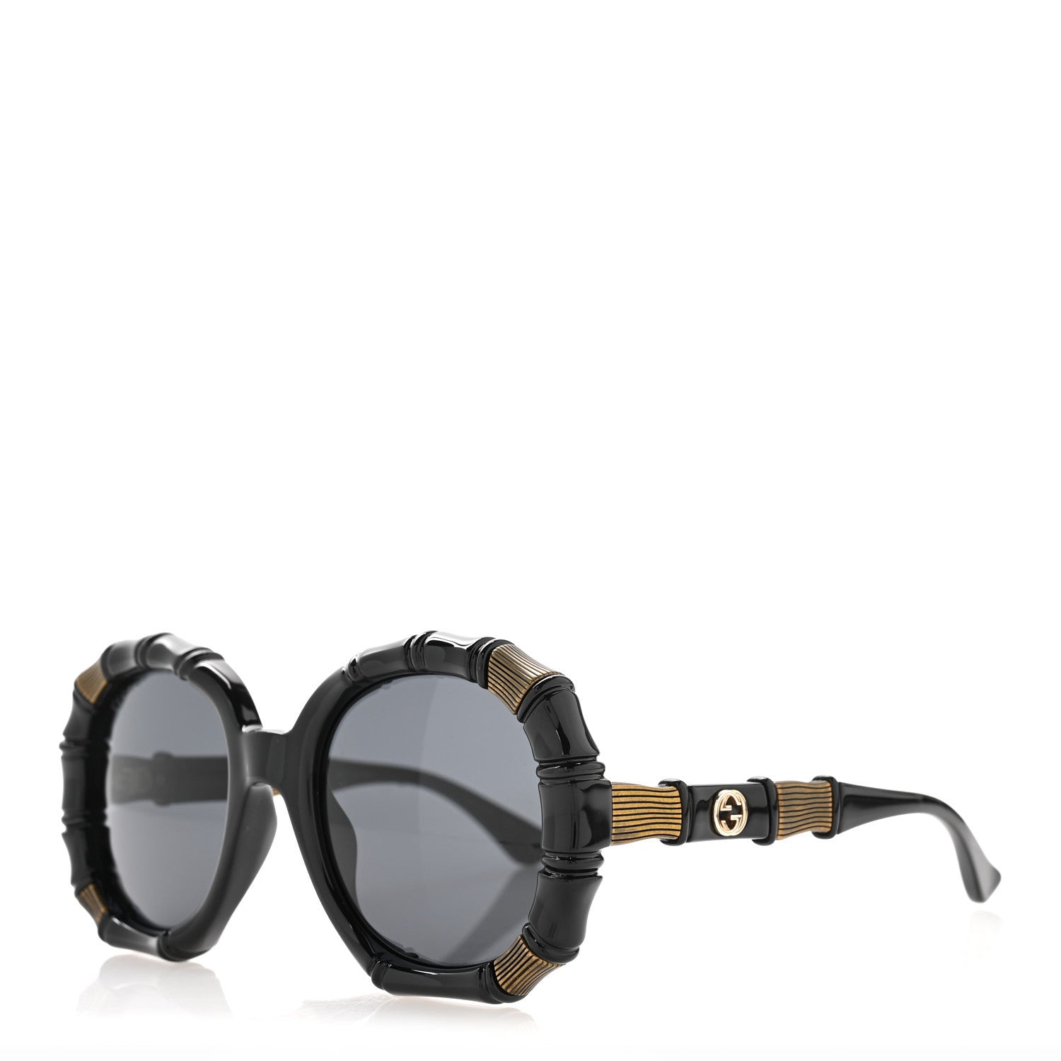 Gucci Bamboo Sunglasses GG0659S Black 1 of 9