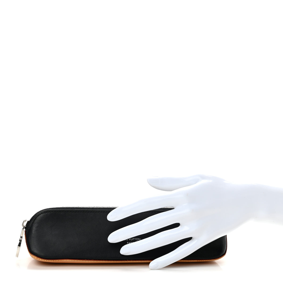 Monogram Elizabeth Pencil Pouch Black