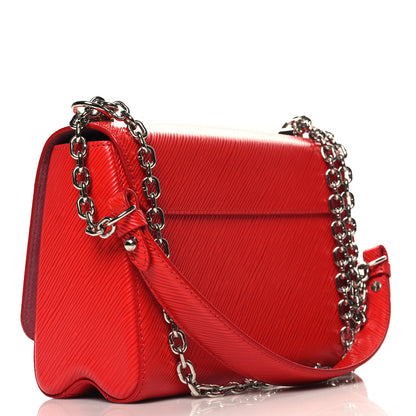 Louis Vuitton Epi Twist Shoulder Bag MM Coquelicot 4 of 10