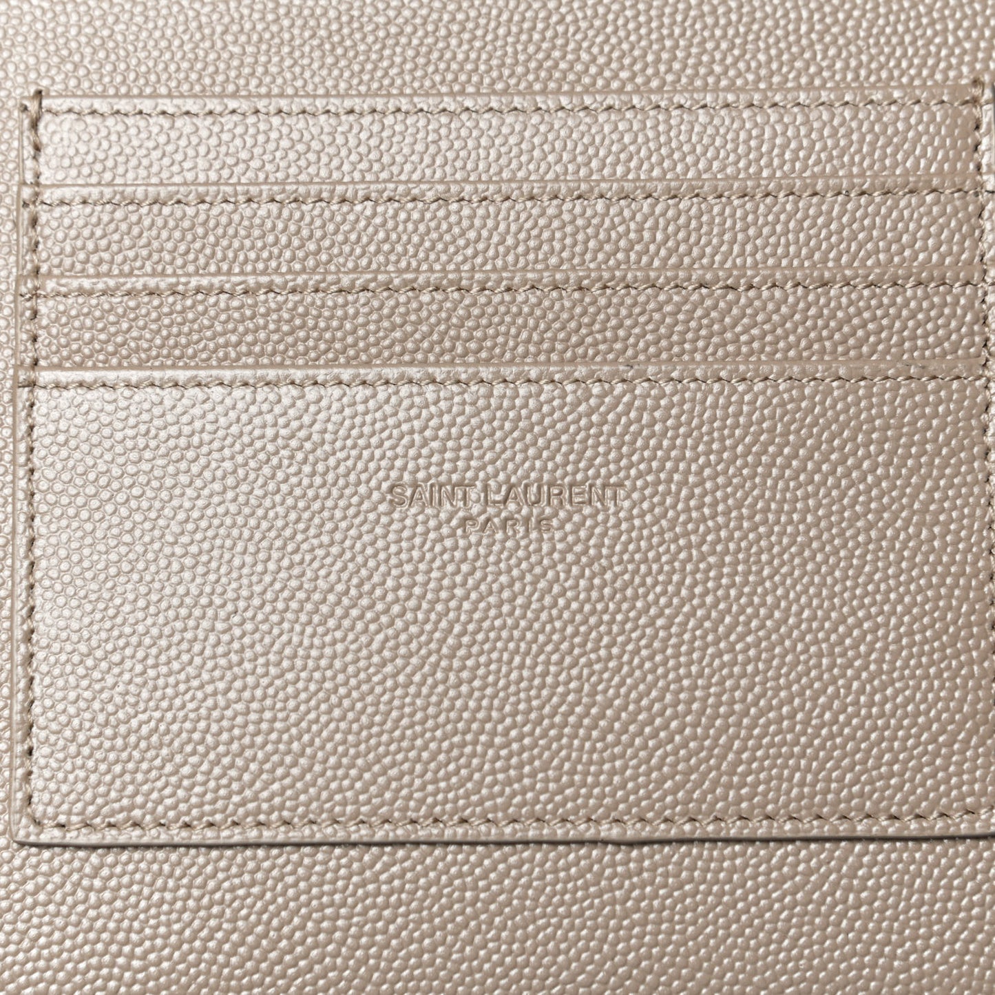 Grain De Poudre Chevron Monogram Large Bill Pouch Cork