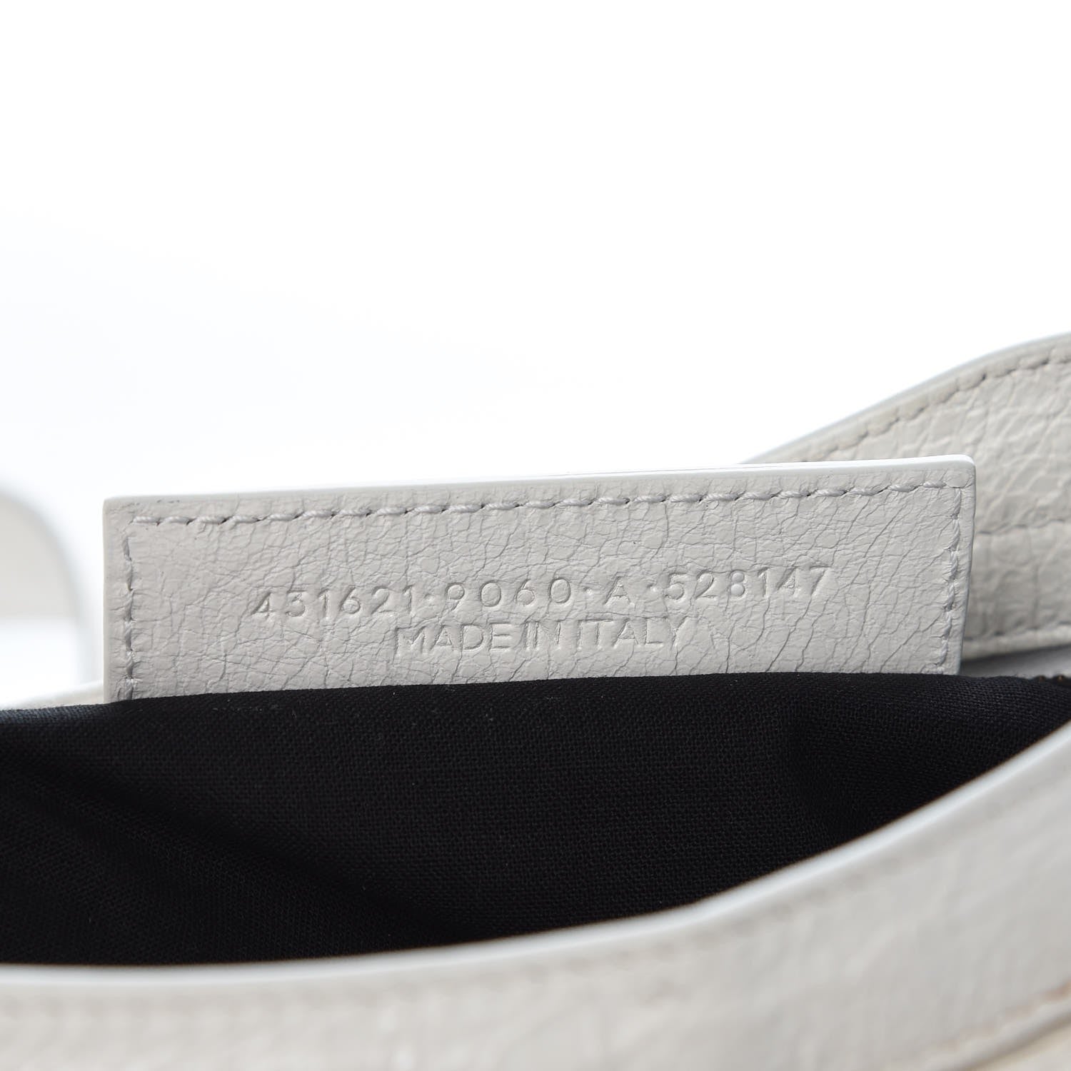 Balenciaga Agneau Classic Hardware S City White 8 of 9