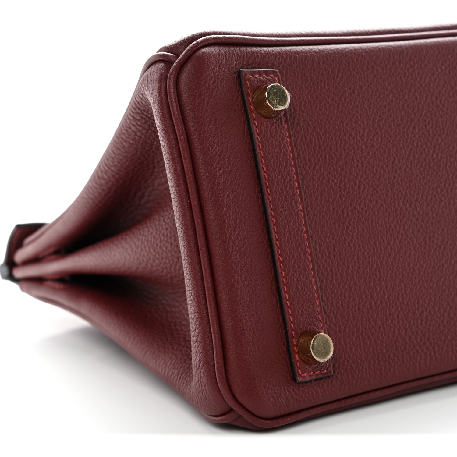 Hermes Togo Birkin 25 Rouge H 9 of 11