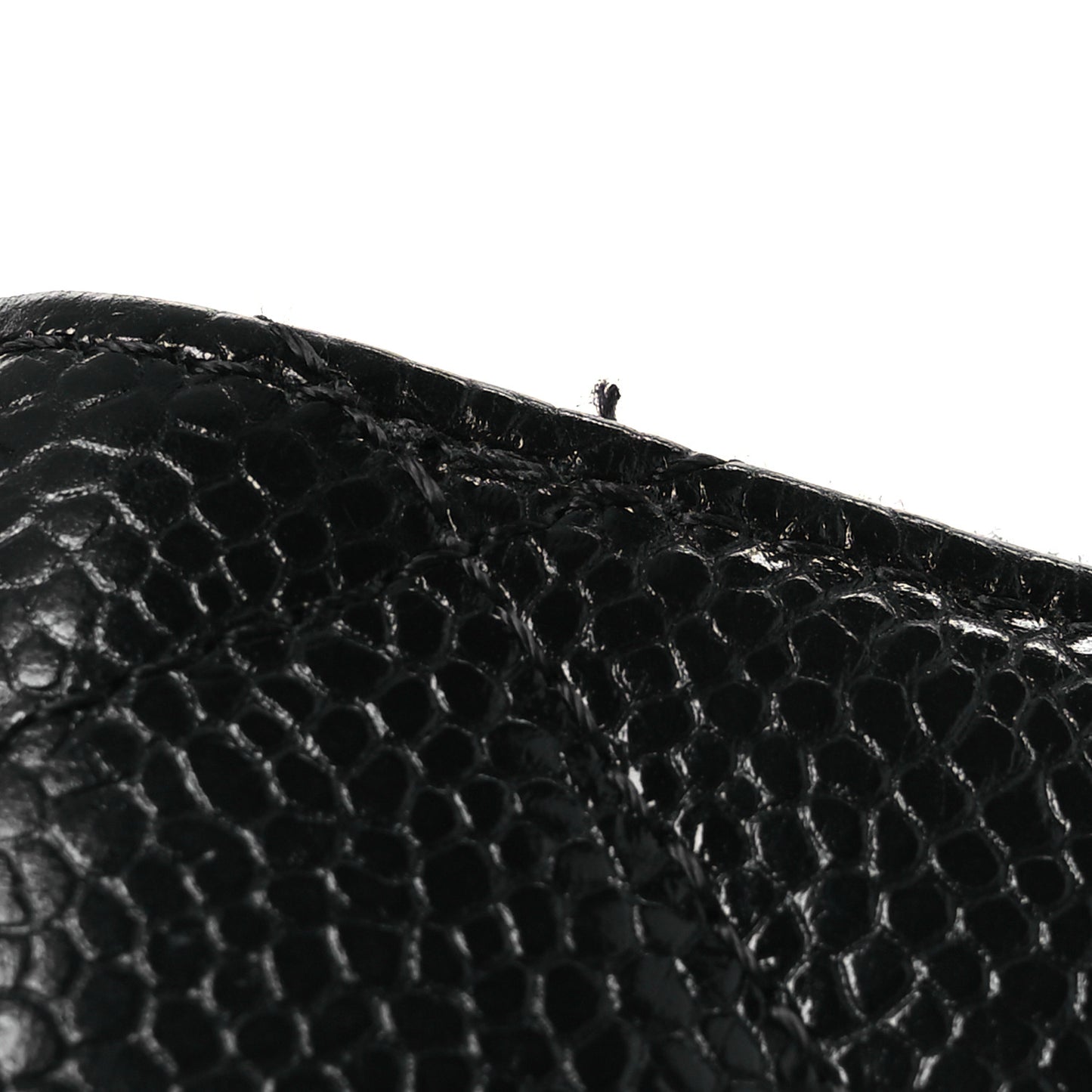 Caviar Quilted Incognito Zip Coin Purse Black