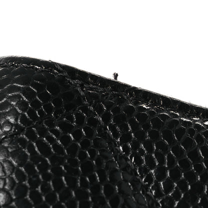 Chanel Caviar Quilted Incognito Zip Coin Purse Black 8 of 9