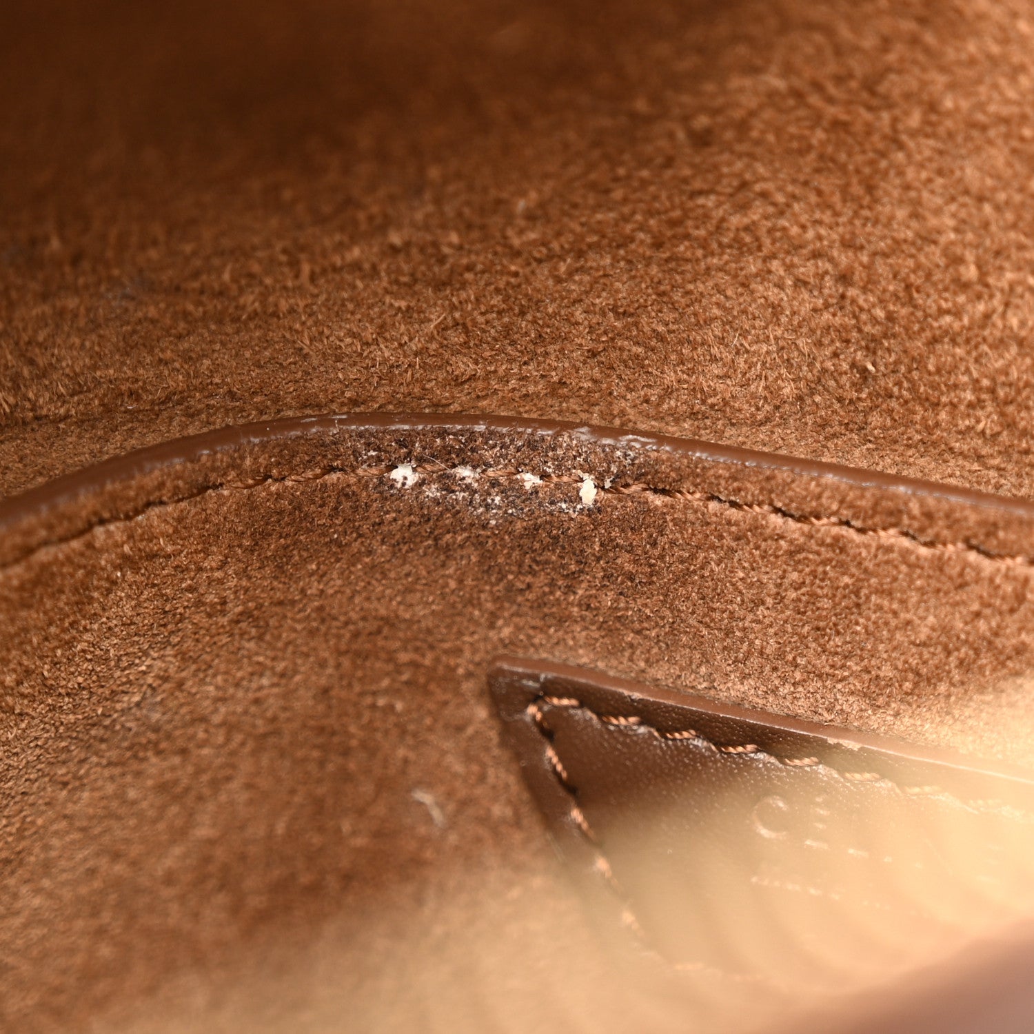 Celine Smooth Calfskin Medium Saddle Bag Tan 10 of 12