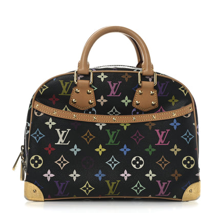 Louis Vuitton Monogram Multicolor Trouville Black 1 of 10