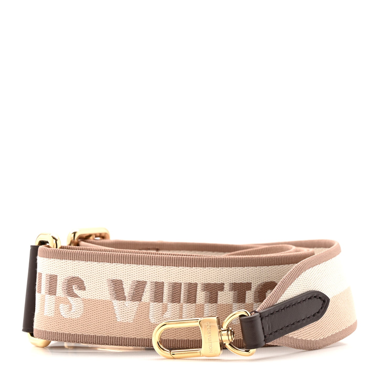 Jacquard Speedy Bandouliere 20 Shoulder Strap Beige Brown