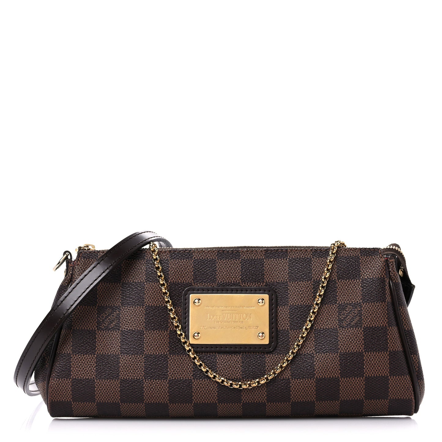 Damier Ebene Eva Clutch