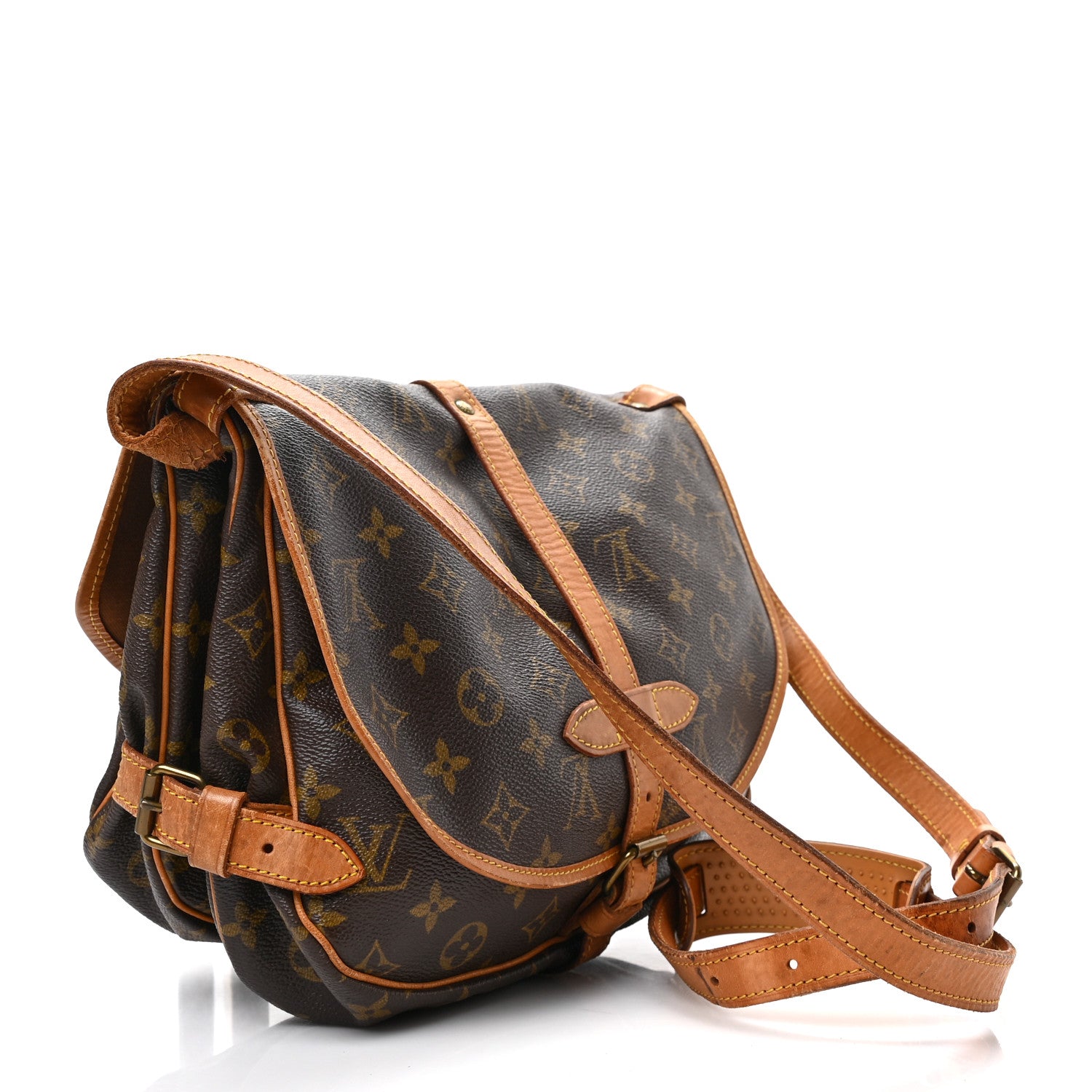 Louis Vuitton Monogram Saumur 30 4 of 13