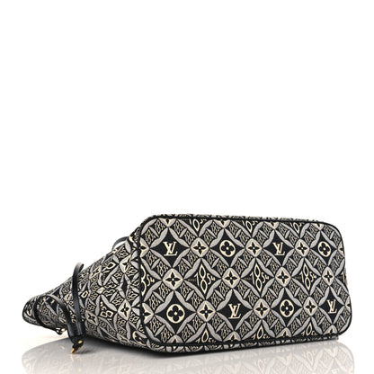Louis Vuitton Jacquard Since 1854 Neverfull MM Grey 5 of 9