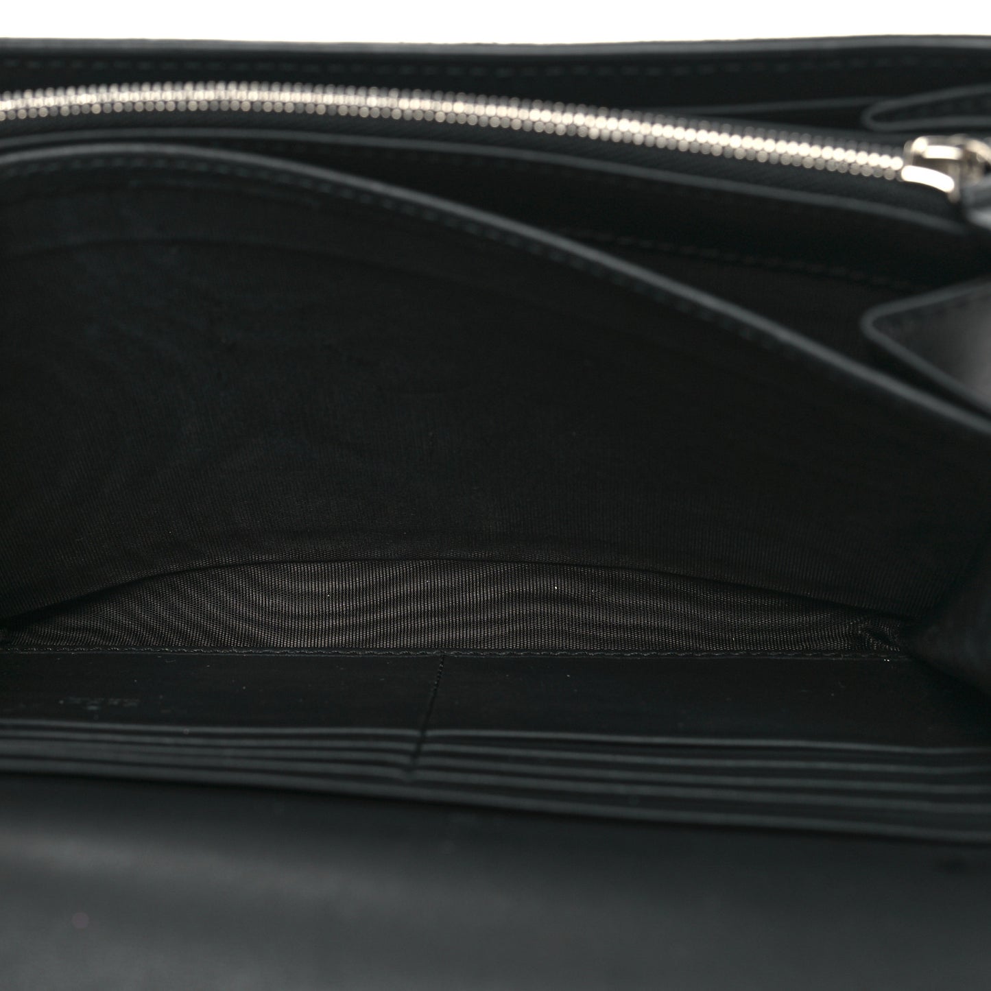 Suede Mini Dionysus Chain Wallet Black