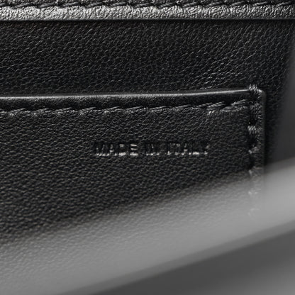 Valentino Garavani Calfskin Monochrome VLogo Loco Flap Shoulder Bag Black 7 of 10