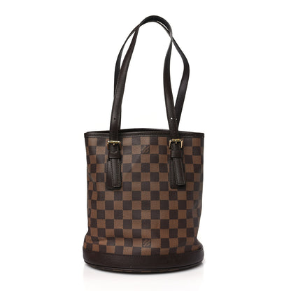 Louis Vuitton Damier Ebene Marais Bucket 23 3 of 11