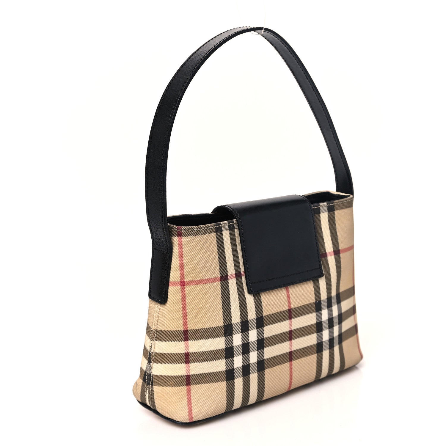 Burberry Vintage Check Shoulder Bag Black 3 of 14