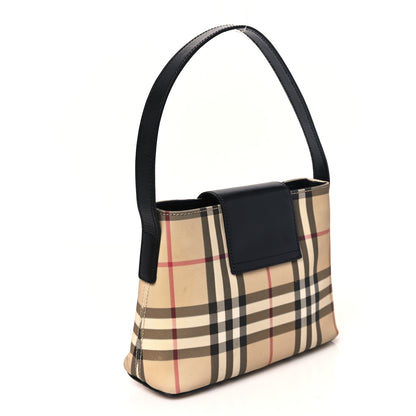 Burberry Vintage Check Shoulder Bag Black 3 of 14