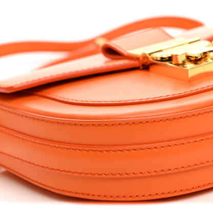 MCM Calfskin Mini Patricia Crossbody Bag Orange 8 of 9