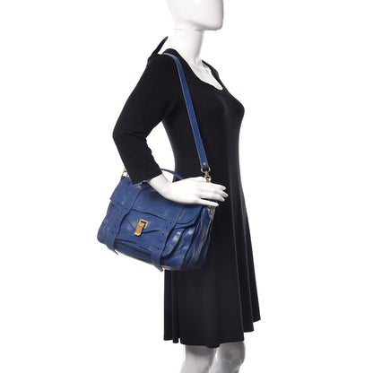 Proenza Schouler Lambskin Medium PS1 Satchel Royal Blue 2 of 22