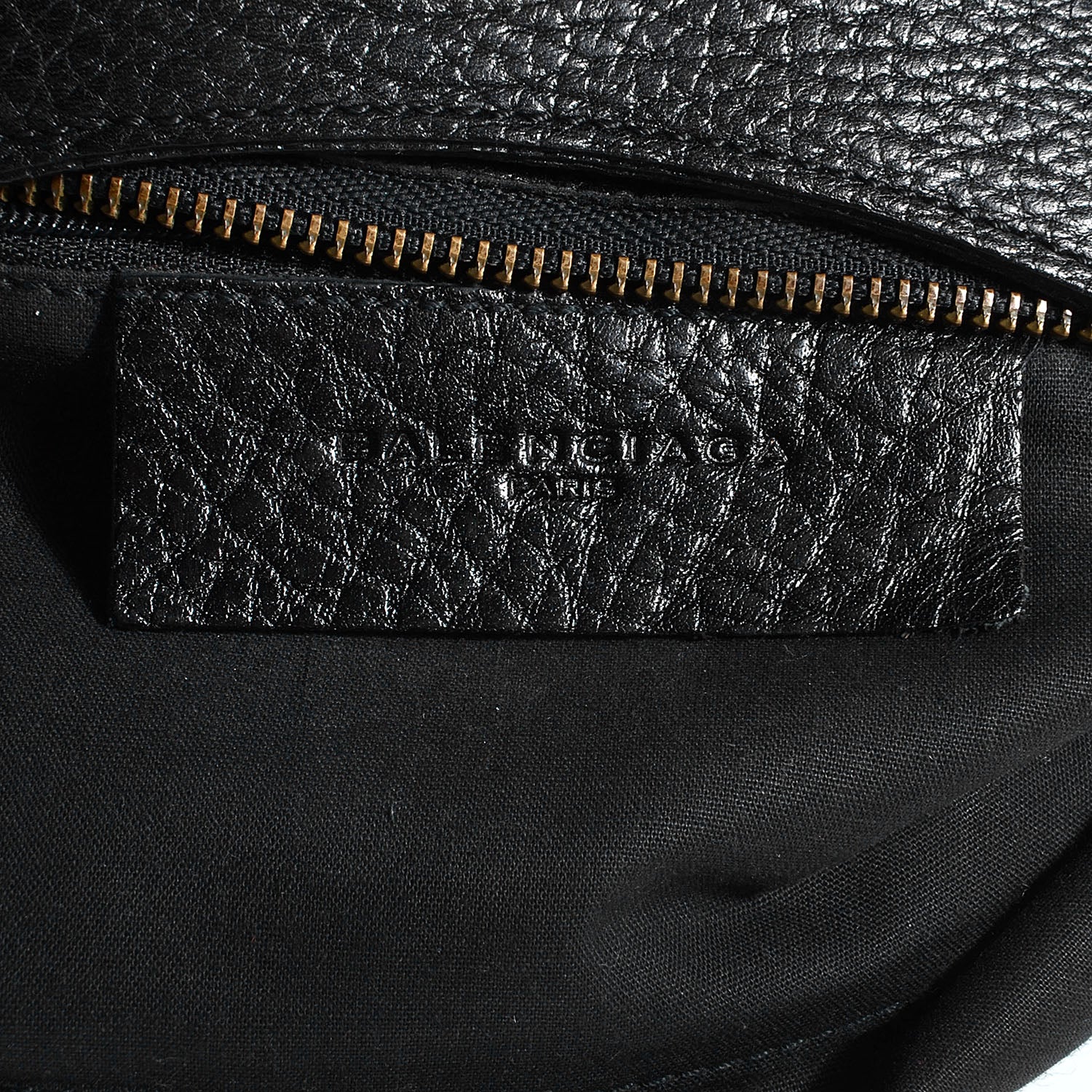 Balenciaga Pebbled Caribou Classic Hardware First Black 6 of 16