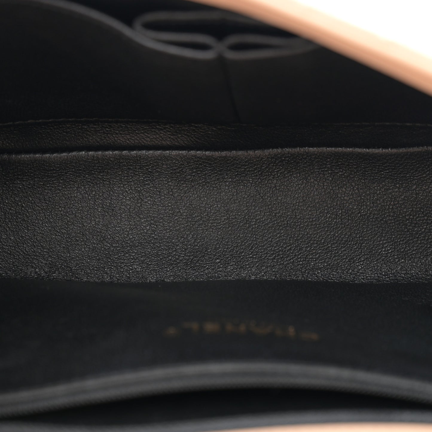 Caviar Quilted Small CC Filigree Flap Beige Black