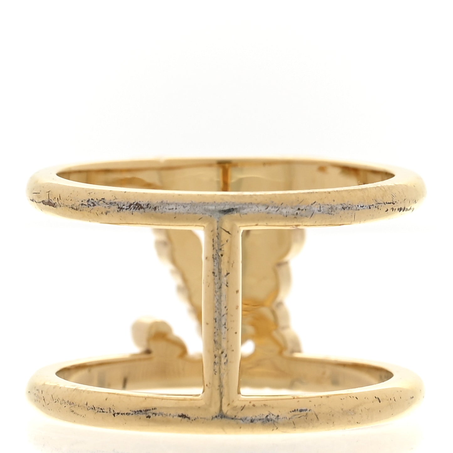 Metal Crystal Iconic Tresor Ring L Gold