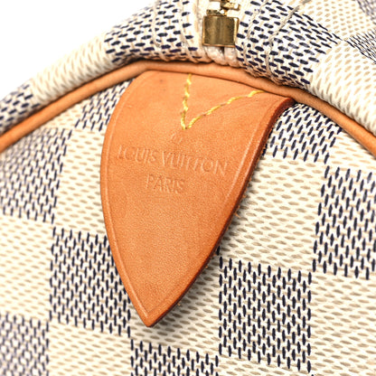 Louis Vuitton Damier Azur Speedy 30 5 of 10
