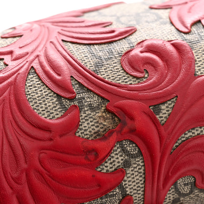 Gucci GG Supreme Monogram Arabesque Medium Dionysus Shoulder Bag Hibiscus Red 14 of 15